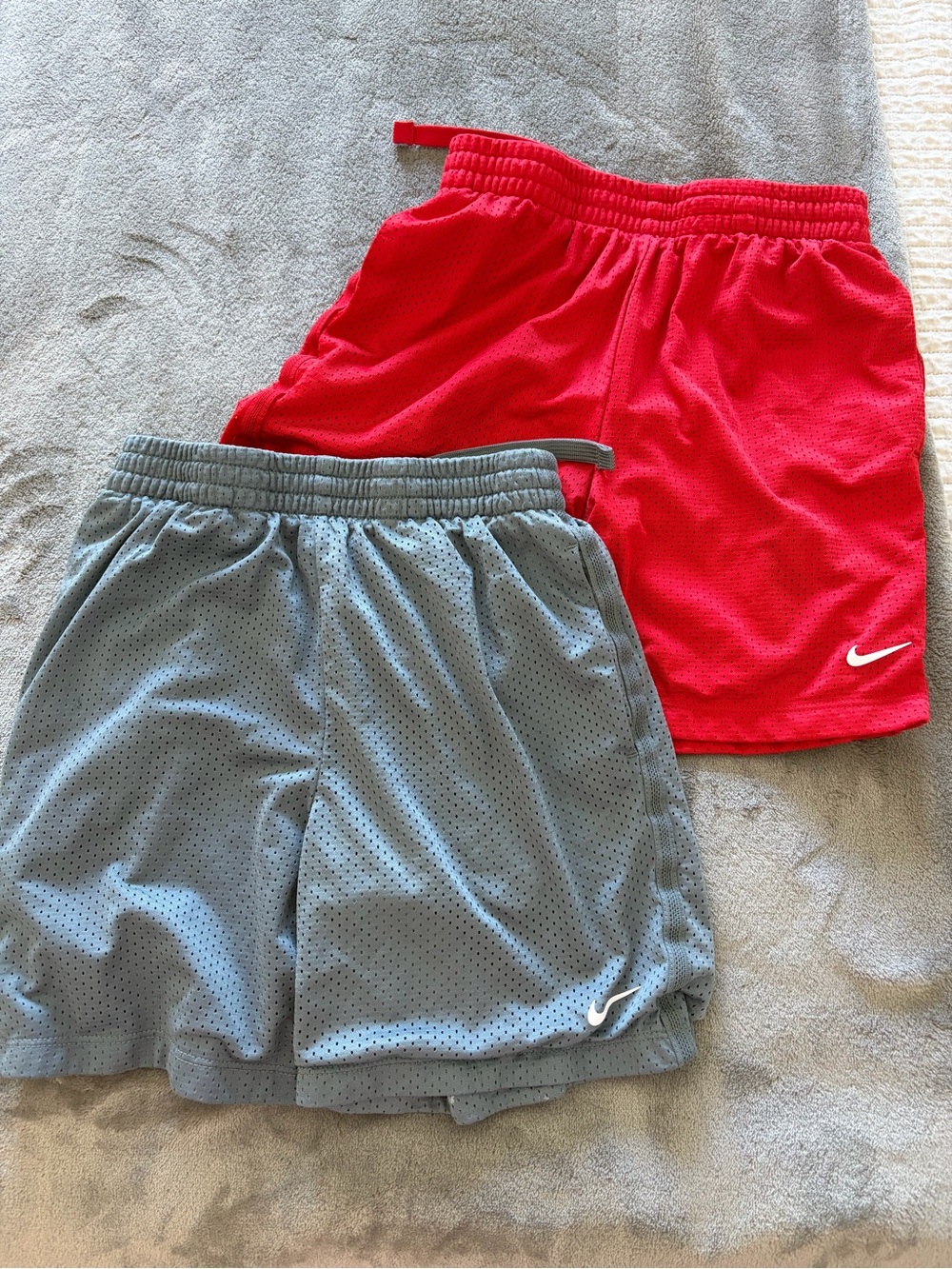 Nike Kids Mesh Athletic Shorts Bundle - Size M